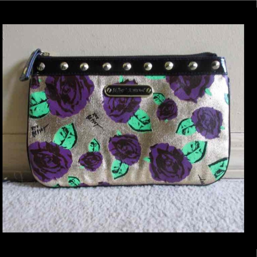 Betsy Johnson clutch pouch